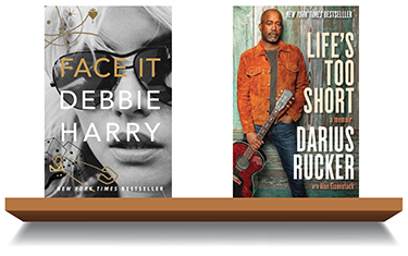 Display Shelf | Rockin' Biographies and Memoirs