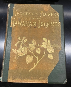 old book with brown cover titled